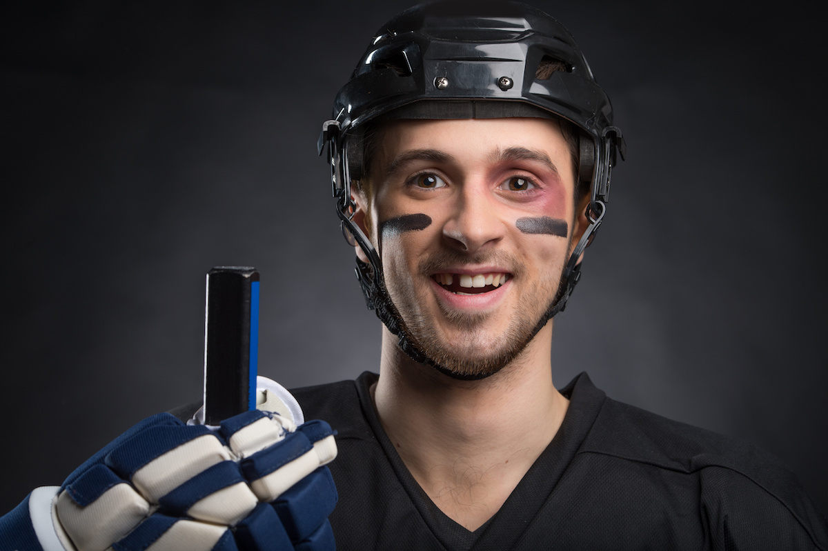 Hockey Players Benefit from Invisalign Too